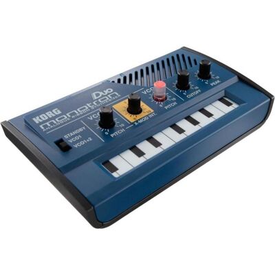 Korg monotron DUO, Synthétiseur, Bleu Korg monotron DUO, Synthétiseur, Bleu