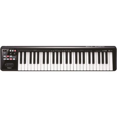 Roland A-49 Bk (Clavier), Contrôleur MIDI, Noir Roland A-49 Bk (Clavier), Contrôleur MIDI, Noir