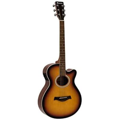 Dimavery AW-400 Guitare occidentale, sunburst (Guitare western), Guitare, Marron Dimavery AW-400 Guitare occidentale, sunburst (Guitare western), Guitare, Marron