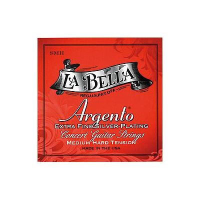 La Bella Argento Silver Plating SMH m/h, Corde de guitare La Bella Argento Silver Plating SMH m/h, Corde de guitare
