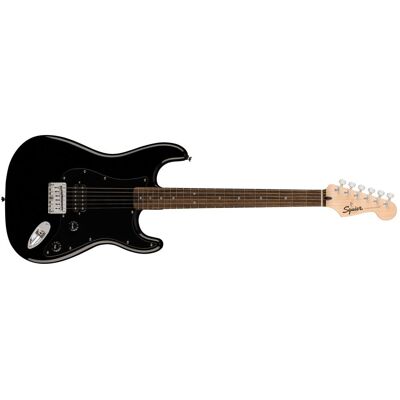 Squier Sonic Stratocaster HT H IL Black elektrische gitaar met vaste brug (Guitare électrique, Acier plaqué nickel, érable, Laurier, Os synthétique, Poplar), Guitare, Noir Squier Sonic Stratocaster HT H IL Black elektrische gitaar met vaste brug (Guitare électrique, Acier plaqué nickel, érable, Laurier, Os synthétique, Poplar), Guitare, Noir