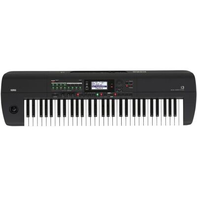 Korg Station de travail, Arranger i3, 61 touches, noir (61 Boutons), Synthétiseur, Noir Korg Station de travail, Arranger i3, 61 touches, noir (61 Boutons), Synthétiseur, Noir