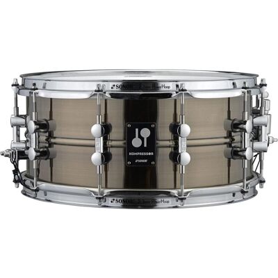 Sonor Kompressor Brass 14x6.5 snaredrum (Batterie acoustique), Batterie, Argent Sonor Kompressor Brass 14x6.5 snaredrum (Batterie acoustique), Batterie, Argent