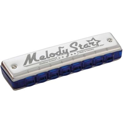 Hohner Étoile de la mélodie (Harmonica, Diatonique), Instrument à vent, Bleu Hohner Étoile de la mélodie (Harmonica, Diatonique), Instrument à vent, Bleu