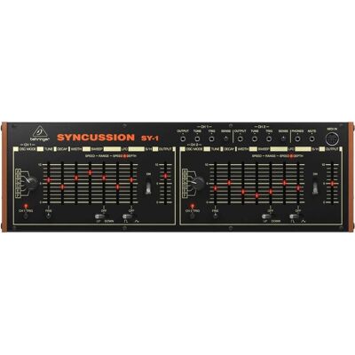 Behringer Syncussion SY-1, Synthétiseur, Noir Behringer Syncussion SY-1, Synthétiseur, Noir