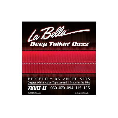 La Bella Basse 760CB Nylon blanc 060/135 (Guitare), Corde de guitare La Bella Basse 760CB Nylon blanc 060/135 (Guitare), Corde de guitare