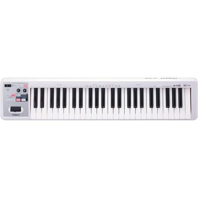 Roland MIDICeyboard (Clavier), Contrôleur MIDI, Blanc Roland MIDICeyboard (Clavier), Contrôleur MIDI, Blanc