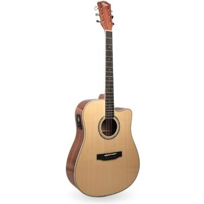 V-tone VEAG1 CE NT elektroakustische Gitarre 4/4 Holz (Guitare acoustique, Contreplaqué d'acajou, Contreplaqué d'épicéa, HPL, Okoume, Plastique ABS, PPS), Guitare, Marron V-tone VEAG1 CE NT elektroakustische Gitarre 4/4 Holz (Guitare acoustique, Contreplaqué d'acajou, Contreplaqué d'épicéa, HPL, Okoume, Plastique ABS, PPS), Guitare, Marron