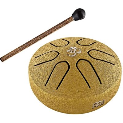 Meinl Tongue Drum en acier de poche (Tambour à anches), Instrument à percussion, Or Meinl Tongue Drum en acier de poche (Tambour à anches), Instrument à percussion, Or