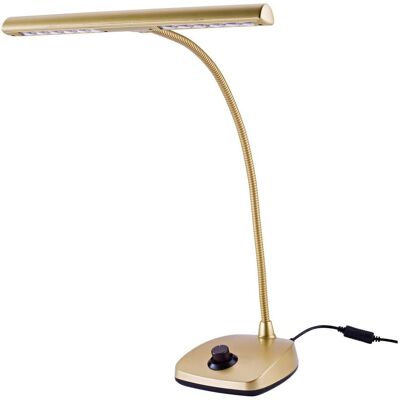 K&M 12298 Lampe à LED pour piano, Instrument de musique à clavier : accessoires, Or K&M 12298 Lampe à LED pour piano, Instrument de musique à clavier : accessoires, Or