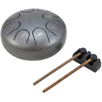 Dimavery TD-8 Steel Tongue Drum, argenté (Percussion), Instrument à percussion, Argent Dimavery TD-8 Steel Tongue Drum, argenté (Percussion), Instrument à percussion, Argent