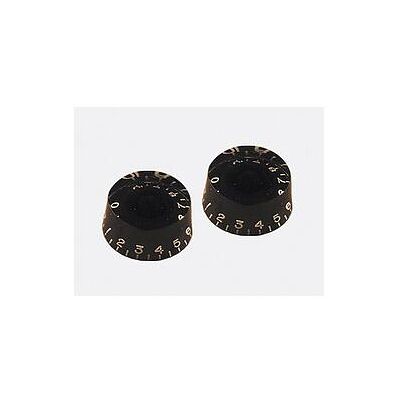 AllParts AP PK 0130-023 LP Boutons (2) speed noir (Nœud), Instrument : accessoires, Noir AllParts AP PK 0130-023 LP Boutons (2) speed noir (Nœud), Instrument : accessoires, Noir