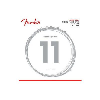 Fender F250M Super 250 011/049 (6x, Guitare électrique, 0.05"), Corde de guitare Fender F250M Super 250 011/049 (6x, Guitare électrique, 0.05"), Corde de guitare