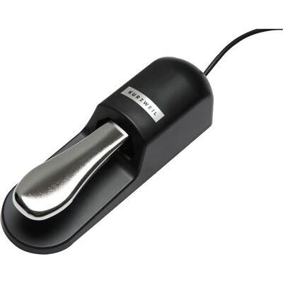 Kurzweil KP-1H - Pédale de sustain Half-Damper (Clavier), Pédale d'effet, Noir Kurzweil KP-1H - Pédale de sustain Half-Damper (Clavier), Pédale d'effet, Noir