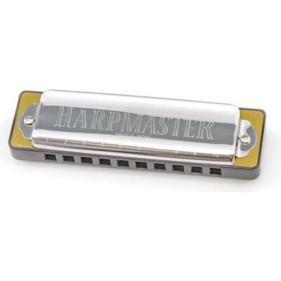 Suzuki Harpmaster MR-200 Harmonica in key C (Harmonica, Diatonique), Instrument à vent, Argent Suzuki Harpmaster MR-200 Harmonica in key C (Harmonica, Diatonique), Instrument à vent, Argent