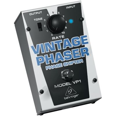 Behringer Phaser Vintage VP1 (Guitare électrique), Pédale d'effet, Noir, Argent Behringer Phaser Vintage VP1 (Guitare électrique), Pédale d'effet, Noir, Argent
