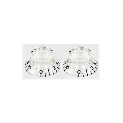 AllParts AP PK 0140-031 LP Boutons (2) bell clair (Nœud), Instrument : accessoires, Transparent AllParts AP PK 0140-031 LP Boutons (2) bell clair (Nœud), Instrument : accessoires, Transparent