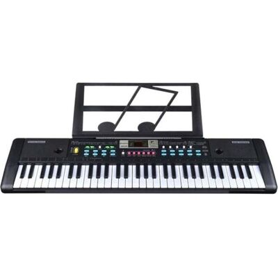 SIO SUPRIMO 605 UFB KEYBOARD - Organy z mikrofonem dla dzieci do nauki gry (61 Boutons), Synthétiseur, Noir SIO SUPRIMO 605 UFB KEYBOARD - Organy z mikrofonem dla dzieci do nauki gry (61 Boutons), Synthétiseur, Noir