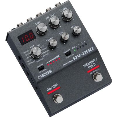 Boss (Electronics) RV-200 Pédale d'effet Reverb (Guitare), Pédale d'effet, Noir Boss (Electronics) RV-200 Pédale d'effet Reverb (Guitare), Pédale d'effet, Noir