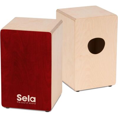 Sela Primera Red (Cajón), Instrument à percussion, Rouge Sela Primera Red (Cajón), Instrument à percussion, Rouge