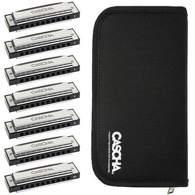 Cascha Harmonica diatonique HH 2223 Blues Set (Harmonica, Diatonique), Instrument à vent, Argent Cascha Harmonica diatonique HH 2223 Blues Set (Harmonica, Diatonique), Instrument à vent, Argent