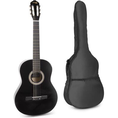 Max Music Art Solo (Guitare classique, Bois de tilleul, Érable), Guitare, Noir Max Music Art Solo (Guitare classique, Bois de tilleul, Érable), Guitare, Noir