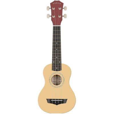 Arrow PB10 NA Soprano Natural w/bag - Ukulele (Soprano, Soprano), Ukulélé, Bronze, Beige Arrow PB10 NA Soprano Natural w/bag - Ukulele (Soprano, Soprano), Ukulélé, Bronze, Beige