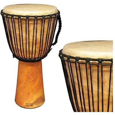 Terré Djemben aus Hartholz (Percussion), Instrument à percussion, Multicolore Terré Djemben aus Hartholz (Percussion), Instrument à percussion, Multicolore
