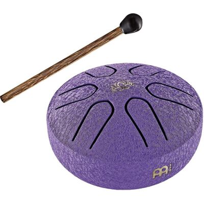 Meinl Tongue Drum en acier de poche (Tambour à anches), Instrument à percussion, Violet Meinl Tongue Drum en acier de poche (Tambour à anches), Instrument à percussion, Violet
