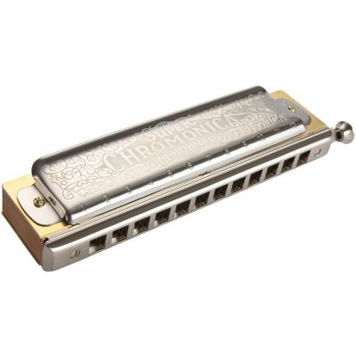 Hohner Super Chromonica 48 (Harmonica), Instrument à vent, Marron Hohner Super Chromonica 48 (Harmonica), Instrument à vent, Marron