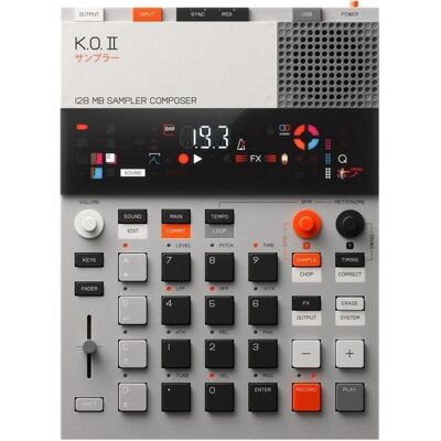 Teenage Engineering EP133 K.O. II 128MB (Échantillonneur), Contrôleur MIDI, Argent Teenage Engineering EP133 K.O. II 128MB (Échantillonneur), Contrôleur MIDI, Argent