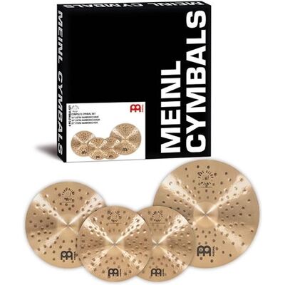 Meinl PA-CS1 Pure Alloy Complete Cymbal Set (Cuvette), Cymbale Meinl PA-CS1 Pure Alloy Complete Cymbal Set (Cuvette), Cymbale