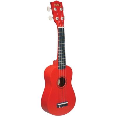 Mahalo M1 Rainbow (Soprano), Ukulélé, Noir, Rouge Mahalo M1 Rainbow (Soprano), Ukulélé, Noir, Rouge