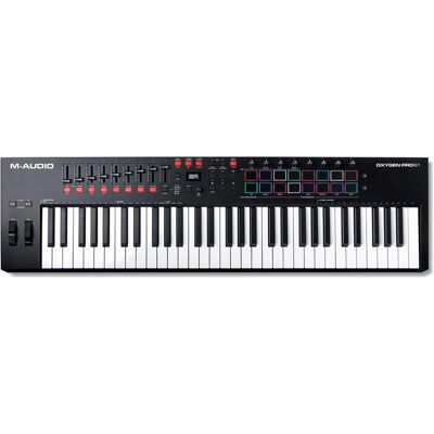 M-Audio Oxygen Pro 61 (Clavier), Contrôleur MIDI, Noir M-Audio Oxygen Pro 61 (Clavier), Contrôleur MIDI, Noir