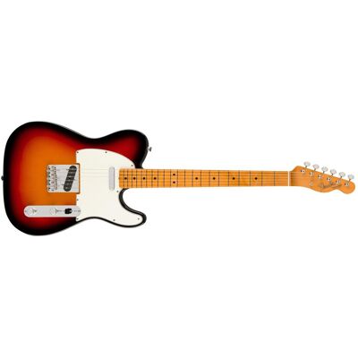 Fender Vintera III Mid '60s Telecaster Electric Guitar (Acier plaqué nickel, Aulne, érable, Ossature), Guitare, Blanc, Noir, Marron Fender Vintera III Mid '60s Telecaster Electric Guitar (Acier plaqué nickel, Aulne, érable, Ossature), Guitare, Blanc, Noir, Marron