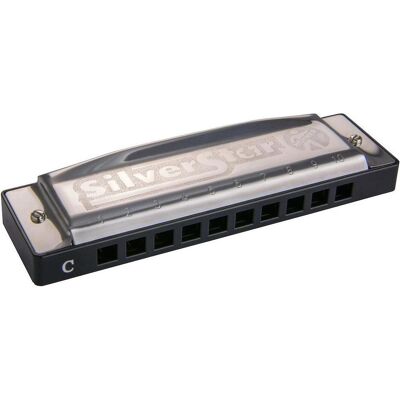 Hohner Silver Star A-Dur (Harmonica), Instrument à vent Hohner Silver Star A-Dur (Harmonica), Instrument à vent