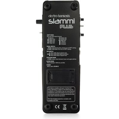 Electro-Harmonix Slammi Plus (Contrebasse, Guitare), Pédale d'effet, Noir Electro-Harmonix Slammi Plus (Contrebasse, Guitare), Pédale d'effet, Noir