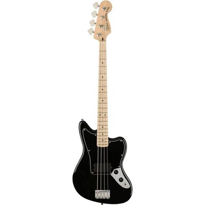 Squier Affinity Series Jaguar Bass H Black MN basgitaar électrique (Basse électrique, Corps : Bois de peuplier, Manche : Érable, Touche : Érable), Guitare, Noir Squier Affinity Series Jaguar Bass H Black MN basgitaar électrique (Basse électrique, Corps : Bois de peuplier, Manche : Érable, Touche : Érable), Guitare, Noir
