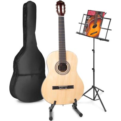 Max Akoestische gitaar voor beginners - SoloArt klassieke gitaar / Spaanse gitaar met (Guitare acoustique, Bois de tilleul, Érable), Guitare Max Akoestische gitaar voor beginners - SoloArt klassieke gitaar / Spaanse gitaar met (Guitare acoustique, Bois de tilleul, Érable), Guitare