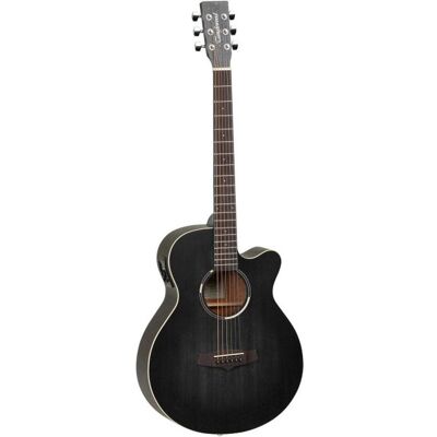 Tanglewood TWBBSFCE Blackbird Super Folk (Guitare acoustique, acajou, Acajou, Techwood), Guitare, Noir Tanglewood TWBBSFCE Blackbird Super Folk (Guitare acoustique, acajou, Acajou, Techwood), Guitare, Noir