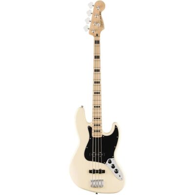 Squier Affinity Active Jazz Bass Electric Bass, Olympic White (Guitare électrique), Guitare, Blanc Squier Affinity Active Jazz Bass Electric Bass, Olympic White (Guitare électrique), Guitare, Blanc