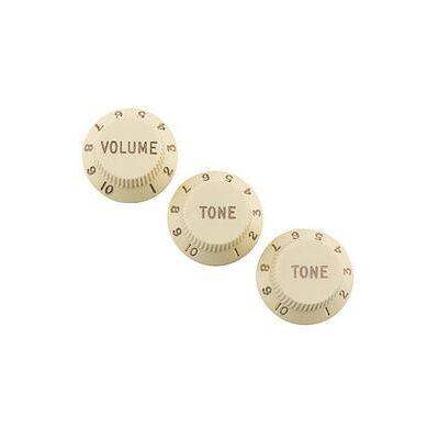 Fender Roadworn Strat(TM) Knobs aged wh. (Nœud), Instrument : accessoires, Blanc Fender Roadworn Strat(TM) Knobs aged wh. (Nœud), Instrument : accessoires, Blanc