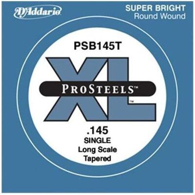 D'Addario PSB145T (1x, Contrebasse, Guitare, Guitare électrique, 0.15"), Corde de guitare D'Addario PSB145T (1x, Contrebasse, Guitare, Guitare électrique, 0.15"), Corde de guitare