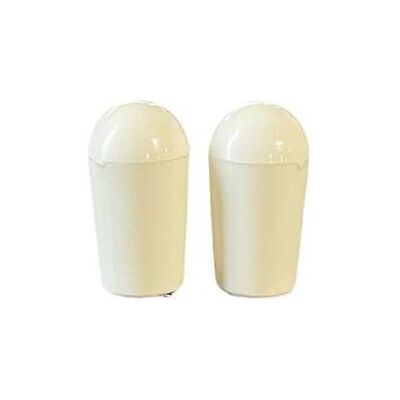 AllParts AP SK 0040-025 LP Bouton d'interrupteur blanc (Nœud), Instrument : accessoires, Blanc AllParts AP SK 0040-025 LP Bouton d'interrupteur blanc (Nœud), Instrument : accessoires, Blanc