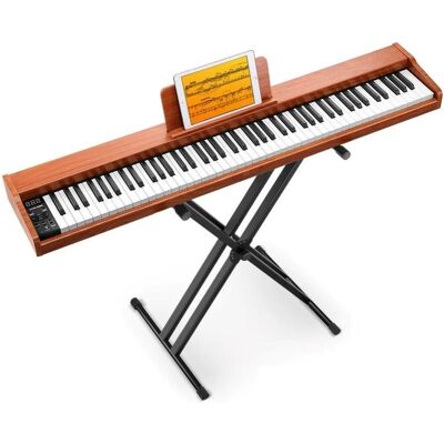 Donner DONNER-DEP-1S - Piano numérique (88 Boutons), Synthétiseur, Marron Donner DONNER-DEP-1S - Piano numérique (88 Boutons), Synthétiseur, Marron