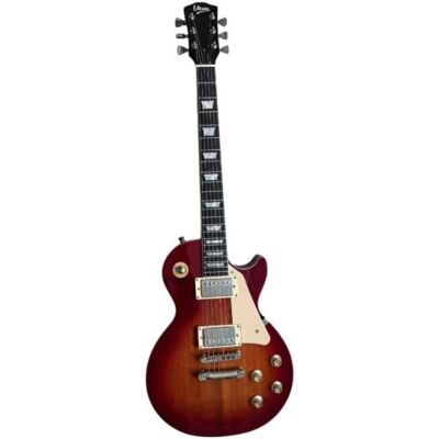 V-tone VLP1 BS E-Gitarre 4/4 Les Paul 39 Zoll (Guitare électrique, Acajou, Okoume), Guitare, Bronze, Rouge V-tone VLP1 BS E-Gitarre 4/4 Les Paul 39 Zoll (Guitare électrique, Acajou, Okoume), Guitare, Bronze, Rouge