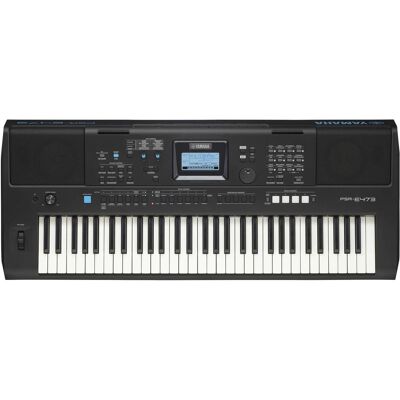 Yamaha YaPSR-E473 (61 Boutons), Synthétiseur, Noir Yamaha YaPSR-E473 (61 Boutons), Synthétiseur, Noir