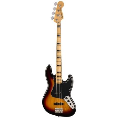 Fender Classic Vibe 70s Jazz Bass 3-Color Sunburst (Basse électrique, Peuplier), Guitare, Marron Fender Classic Vibe 70s Jazz Bass 3-Color Sunburst (Basse électrique, Peuplier), Guitare, Marron