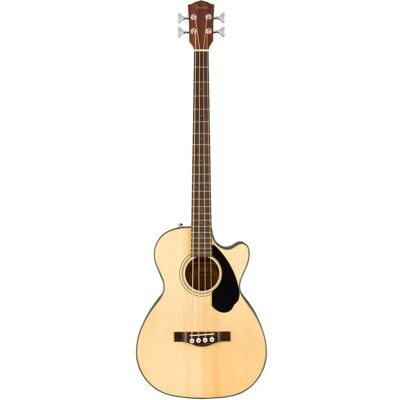 Fender CB-60SCE Bass, Natural (Basse acoustique, Fond et éclisses : Acajou, Table d'harmonie : Épicéa massif, Touche : Bois de laurier), Guitare, Marron Fender CB-60SCE Bass, Natural (Basse acoustique, Fond et éclisses : Acajou, Table d'harmonie : Épicéa massif, Touche : Bois de laurier), Guitare, Marron