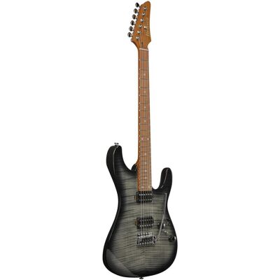 Ibanez Guitare électrique AZ24S1F, finition « Sunburst » noir transparent (Guitare électrique, Érable), Guitare, Noir, Transparent Ibanez Guitare électrique AZ24S1F, finition « Sunburst » noir transparent (Guitare électrique, Érable), Guitare, Noir, Transparent